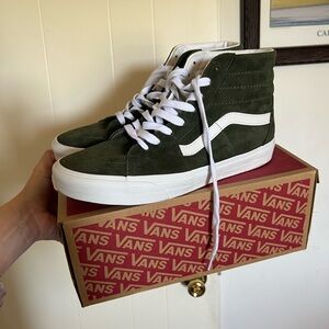 Vans Green High-Top Sneakers 10.5w/9m